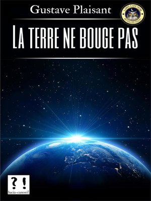cover image of La terre ne bouge pas
